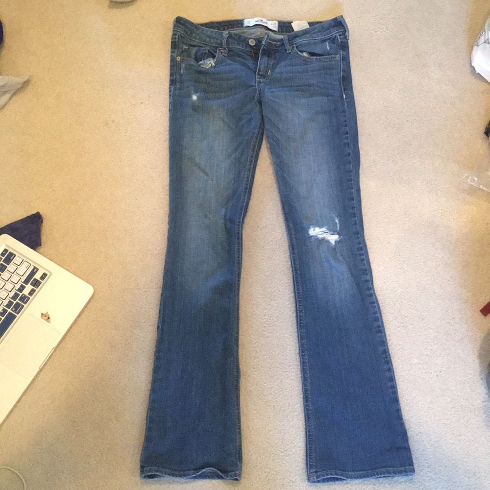 Slim bootcut jeans